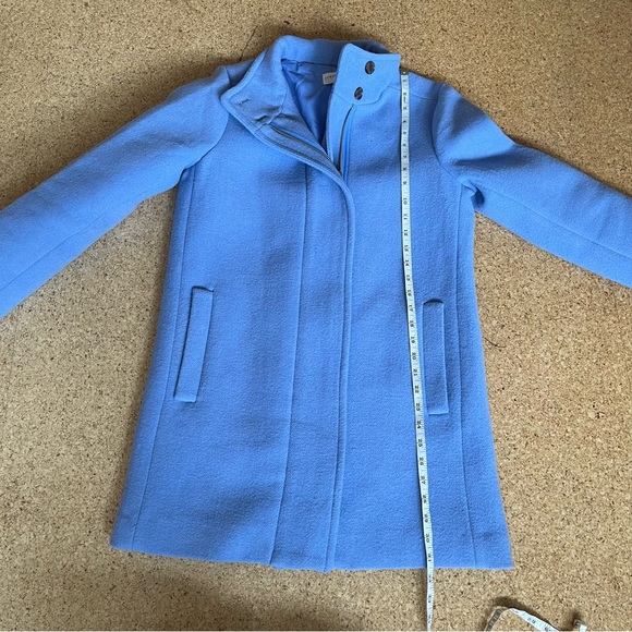 J.Crew Factory button neck city coat - Picture 10 of 13